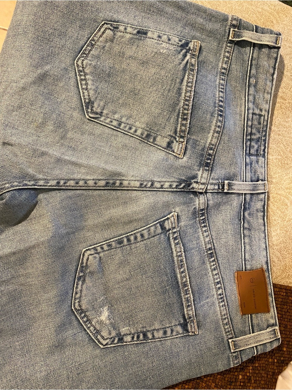 AG women’s, ex-boyfriend style, distressed jeans - Picture 3 of 6